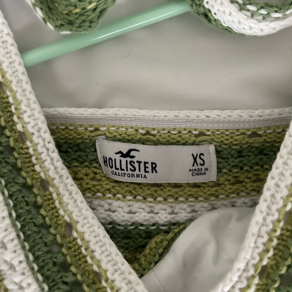 Hollister Crochet Knit Halter Tank Top - Picture 3 of 3